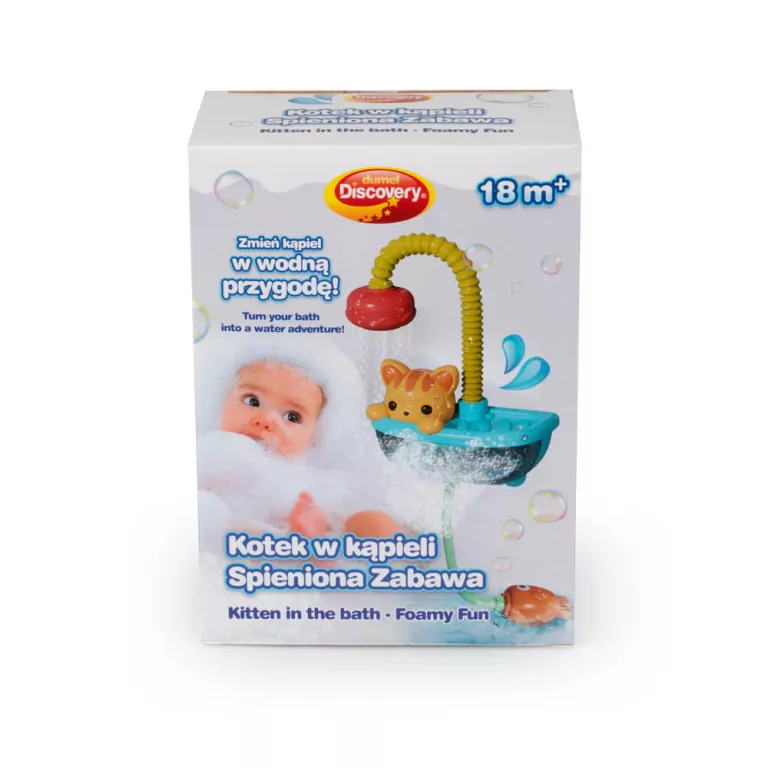 Kotek w kąpieli - spieniona zabawa 50471 - tantis.pl