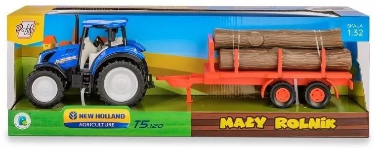Traktor New Holland T5 z przyczepą do przewozu - tantis.pl