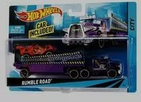 Hot Wheels Ciążarówka + Autko Rock n' Race - tantis.pl