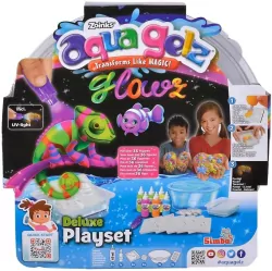 Aqua Gelz Glowz Deluxe Playset świecący w ciemności