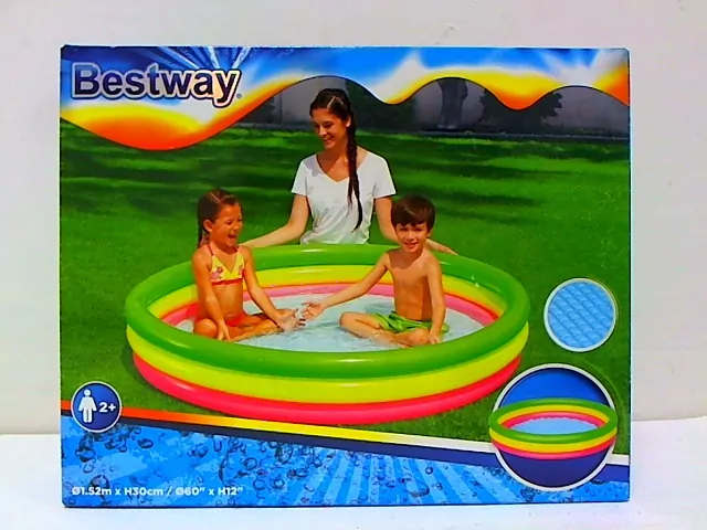 Basen dmuchany tęcza 152x30cm - tantis.pl