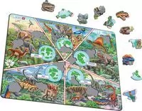 Larsen Okresy Dziejów Świata + Dinozaury (Maxi) PL - tantis.pl