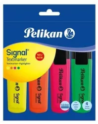 Zakreślacze Pelikan. 4 kolory
