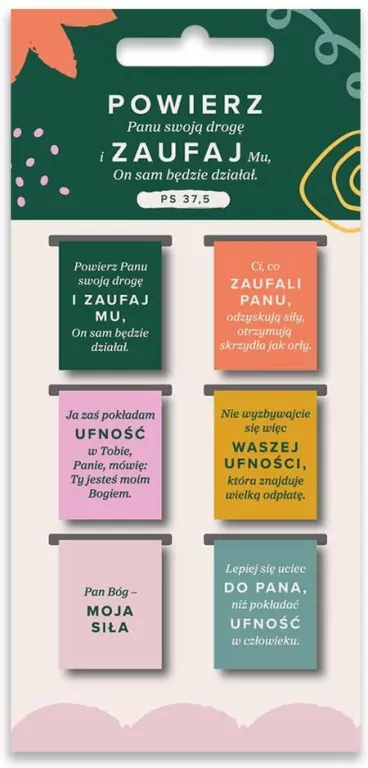 Zakładki magnetyczne - Powierz Panu - tantis.pl