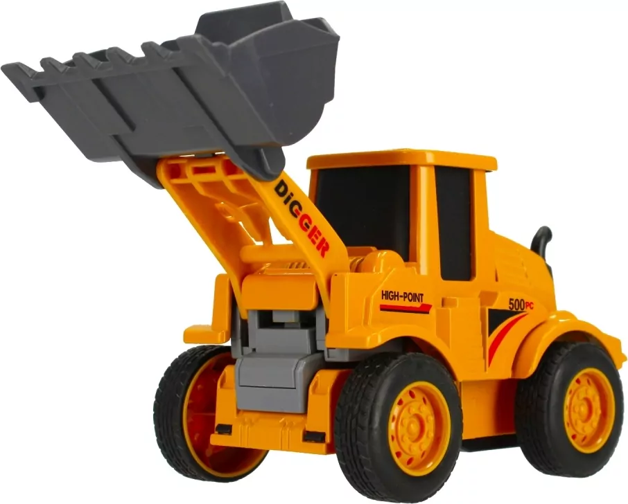 Maszyna budowlana Spychacz metalowy 15 cm - tantis.pl