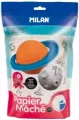 Papier mache biały 200g MILAN - tantis.pl