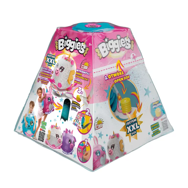 Biggies! Maskotka do pompowania - tantis.pl