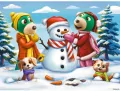 Puzzle 30. Zimowe zabawy Treflików - tantis.pl
