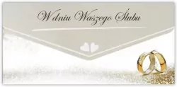 Karnet-koperta Ślub