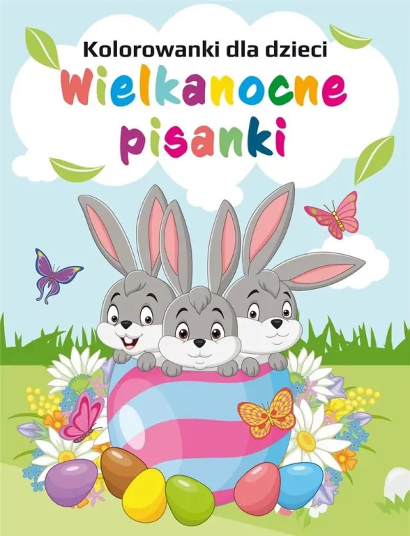 Wielkanocne pisanki. Kolorowanki dla dzieci - tantis.pl