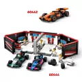 LEGO® F1® Pit stop i mechanicy z bolidem Ferrari 60443 - tantis.pl