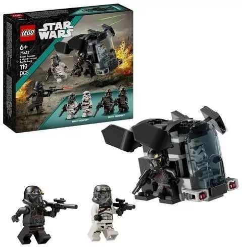 LEGO® Szturmowiec Śmierci i nocny szturmowiec — zestaw bitewny 75412 - tantis.pl