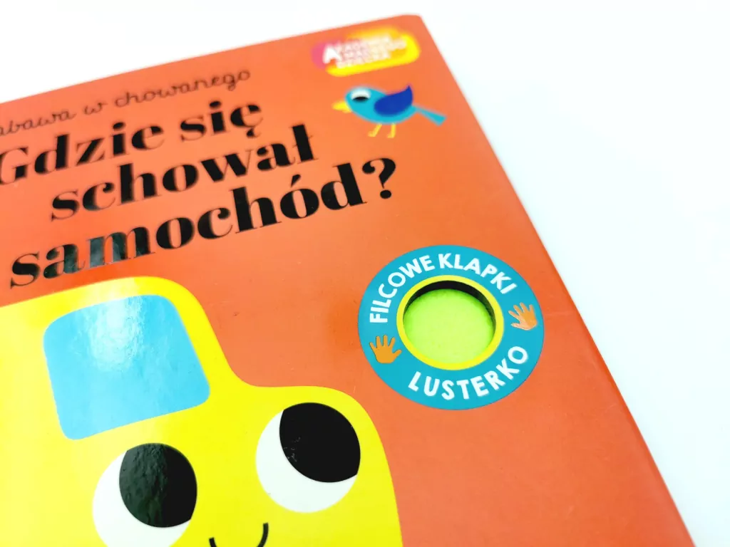 Gdzie się schował samochód? Akademia Mądrego Dziecka. Zabawa w chowanego - tantis.pl