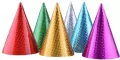 Czapeczka holograficzna 16cm MIX - tantis.pl