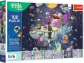 Puzzle 100 Bert w kosmosie TREFL - tantis.pl