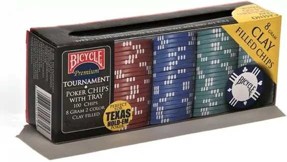 Poker Bicycle. 100 żetonów - tantis.pl