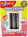 Plastelina. Szara 15 lasek 250g - tantis.pl