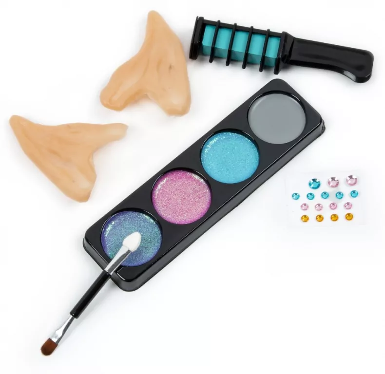 Farbki do twarzy zestaw Elfie uszy KIDEA - tantis.pl