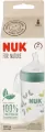 NUK. For Nature. Butelka ze smoczkiem. 260ml. Listki - tantis.pl