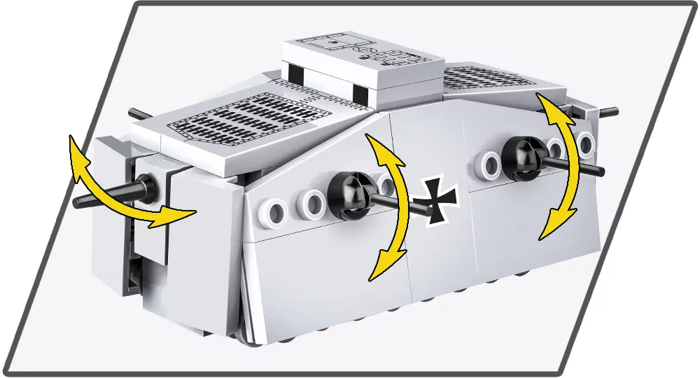 HC WWII Sturmpanzerwagen A7V - tantis.pl