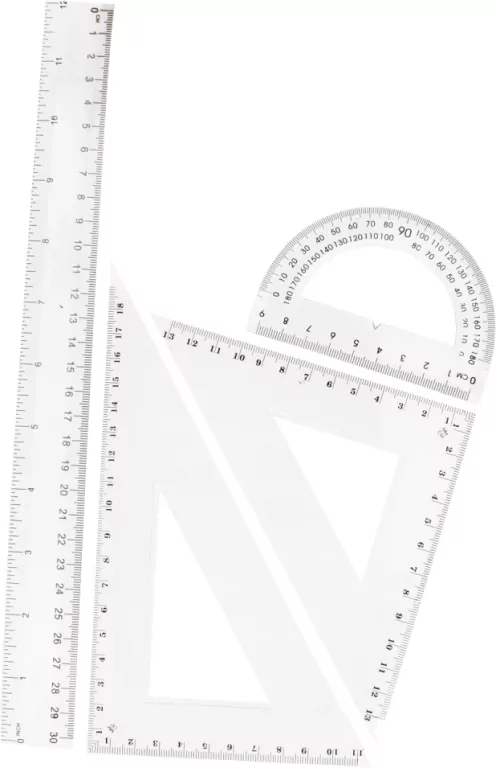 Zestaw geometryczny 4 elementy 30cm - tantis.pl