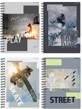 Kołozeszyt A5/80K kratka Poster  TOP2000 - tantis.pl