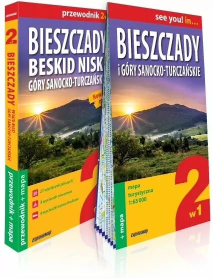 Bieszczady, Beskid Niski, Góry Sanocko-Turczańskie - tantis.pl
