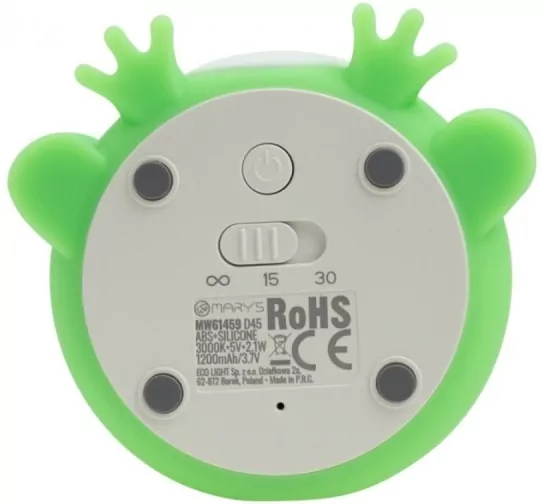 Lampka nocna LED Żabka - tantis.pl