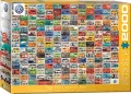 Puzzle 2000 The VW Groovy Bus 8220-0783 - tantis.pl