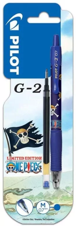 Długopis żelowy G2 0,7mm + wkład nieb One Piece - tantis.pl