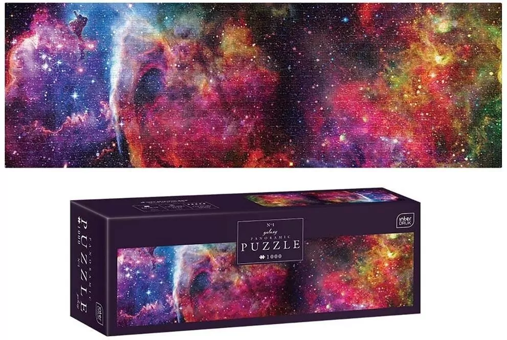 Interdruk. Puzzle 1000 panorama. Galaxy - tantis.pl