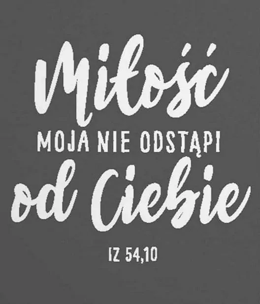 Podstawka korkowa - Miłość moja nie odstąpi - tantis.pl