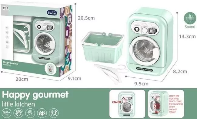 Pralka ze światłem i dźwiękiem - tantis.pl