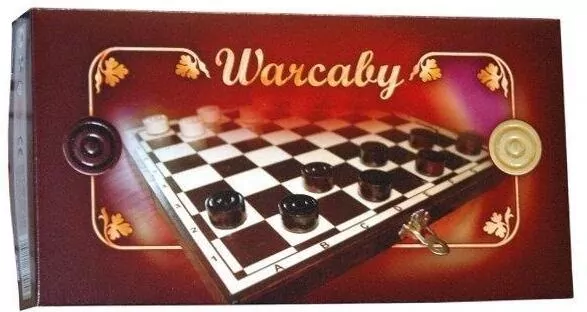 Warcaby drewniane, 25 cm - tantis.pl