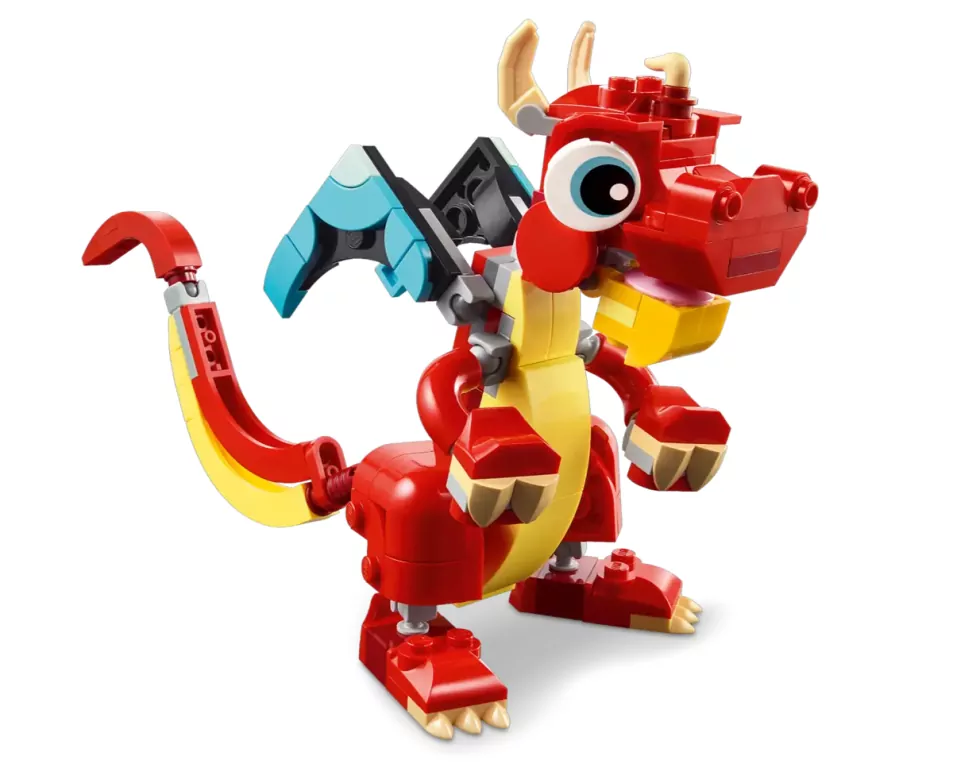 LEGO® Creator. Czerwony smok 31145 - tantis.pl