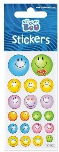 Emotki. Naklejki - tantis.pl