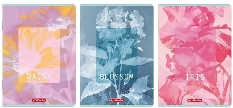 Zeszyt A4/60K kratka Blossom  HERLITZ - tantis.pl
