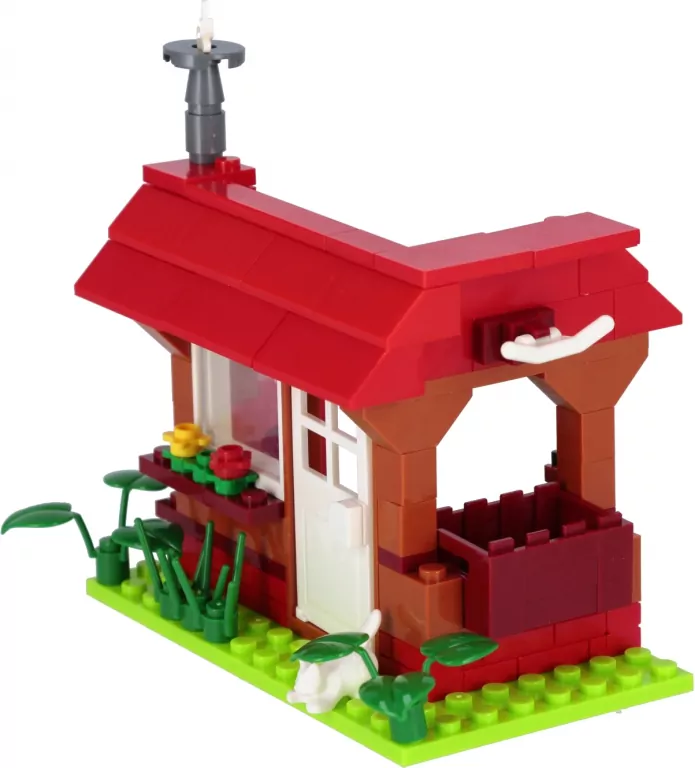 Klocki konstrukcyjne 91 elementów Girl Dom alleBLOX 547908 - tantis.pl