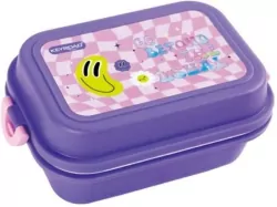Lunch box plastikowy z przegródką Smile