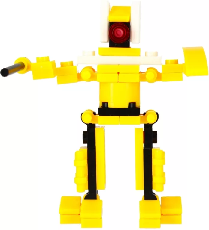 Klocki konstrukcyjne. Robot. 39 elementów - tantis.pl