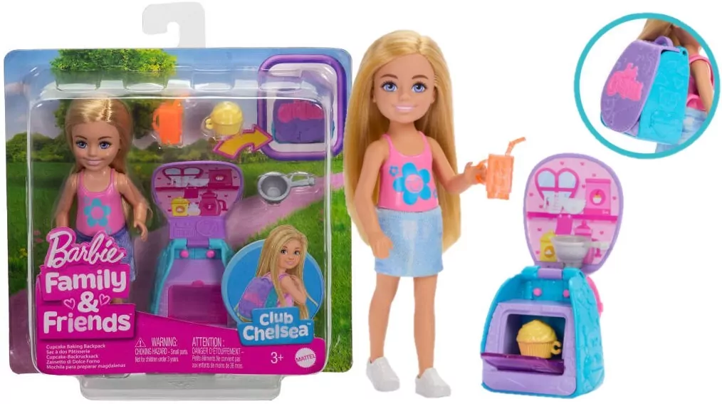 Barbie Family&Friends Klub Chelsea JBF46 - tantis.pl