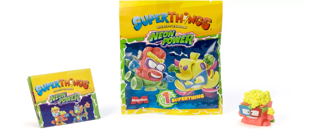 SuperThings Neon Power One Pack. Mix, 1 sztuka - tantis.pl