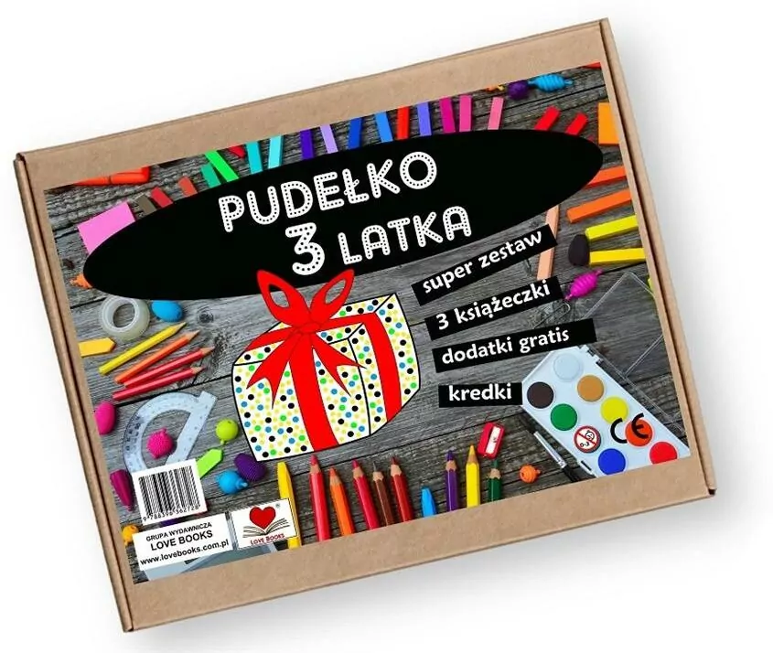 Pudełko 3 latka. Zestaw edukacyjny - tantis.pl