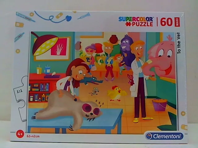 Puzzle 60. Maxi. U weterynarza. 26446 - tantis.pl