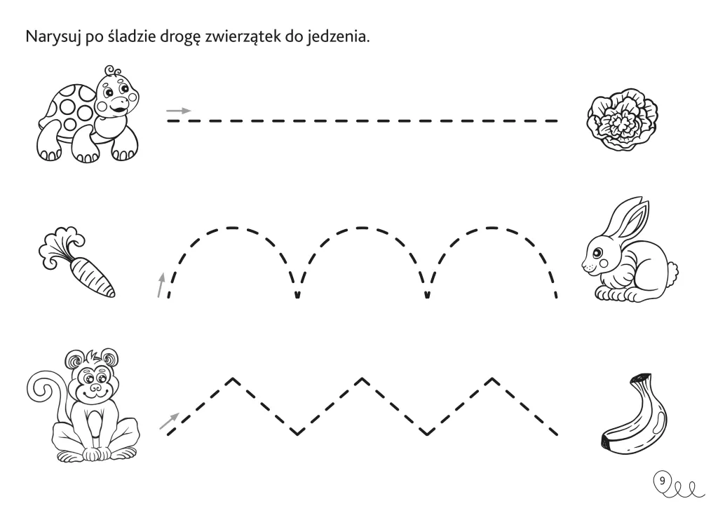 Rysuję obrazki po śladzie. Ćwiczenia, część 1 - tantis.pl