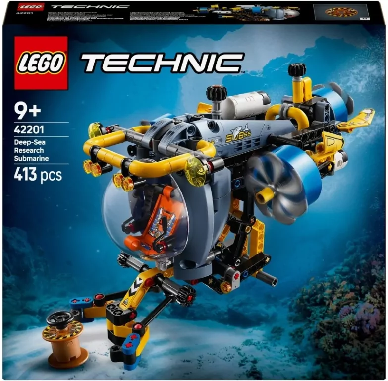 LEGO® Badawcza łódź podwodna 42201 - tantis.pl