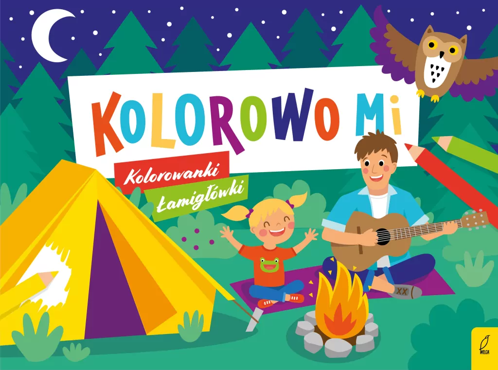 Kolorowo mi. Kolorowanki i łamigłówki 2 - tantis.pl