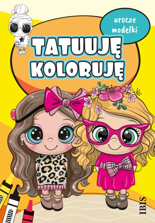 Tatuuję - koloruję. Urocze modelki - tantis.pl