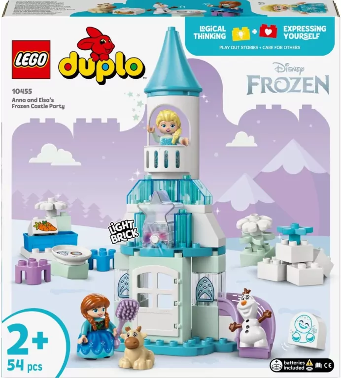 LEGO® Duplo. Przyjęcie w lodowym zamku Anny i Elzy 10455 - tantis.pl