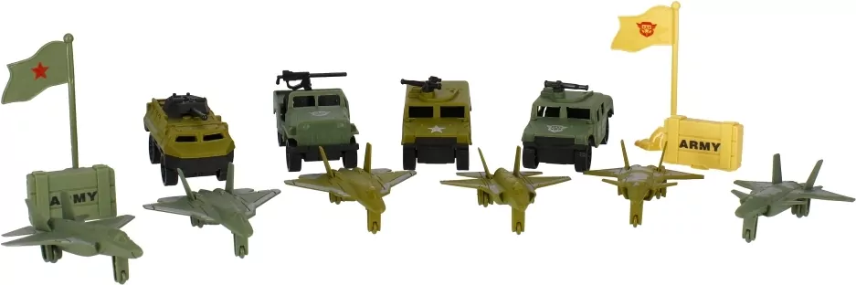 Zestaw Wojsko 17szt 511599 Mega Creative - tantis.pl